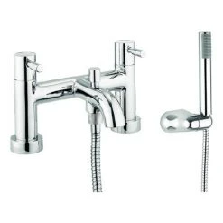 Crosswater - Fusion Dual Lever Bath Shower Mixer with Kit - MBFU422D