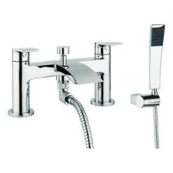 Crosswater - Flow Dual Lever Bath Shower Mixer with Kit - MBFW422D
