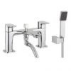 Crosswater - Serene Dual Lever Bath Shower Mixer with Kit - MBSN422D 2 Crosswater - Serene Dual Lever Bath Shower Mixer with Kit - MBSN422D -LuxTaps Store MBSN422D P