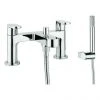 Crosswater - Style Dual Lever Bath Shower Mixer with Kit - MBST422D -LuxTaps Store MBST422D P