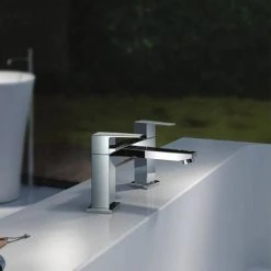 Monza Curved Modern Bath Tap 8 Monza Curved Modern Bath Tap -LuxTaps Store MZC22 d3 460