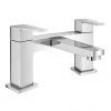 Monza Curved Modern Bath Tap