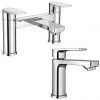 Monza Round Tap Package (Bath + Basin Tap) 1 Monza Round Tap Package (Bath + Basin Tap) -LuxTaps Store MZR PK p