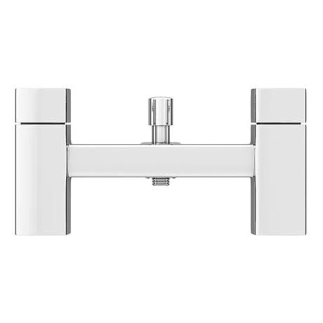 Neo Minimalist Bath Shower Mixer with Shower Kit - Chrome 7 Neo Minimalist Bath Shower Mixer with Shower Kit - Chrome - Image 5