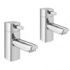 Neo Minimalist Bath Pillar Taps - Chrome 2 Neo Minimalist Bath Pillar Taps - Chrome -LuxTaps Store Neo Minimalist Bath Pillar Taps Chrome n p