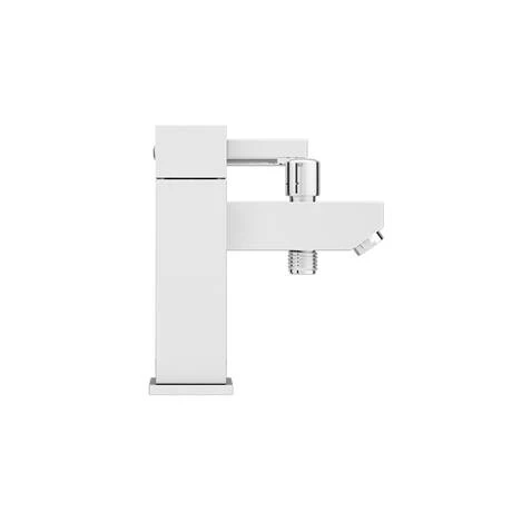 Prime Modern Bath Shower Mixer with Shower Kit - Chrome 6 Prime Modern Bath Shower Mixer with Shower Kit - Chrome - Image 4