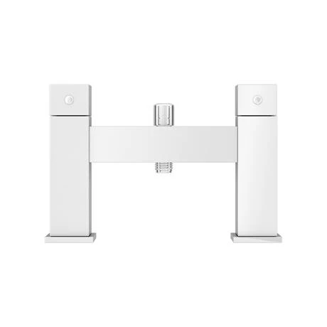 Prime Modern Bath Shower Mixer with Shower Kit - Chrome 7 Prime Modern Bath Shower Mixer with Shower Kit - Chrome - Image 5