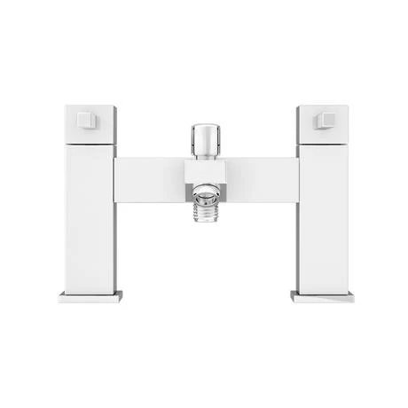 Prime Modern Bath Shower Mixer with Shower Kit - Chrome 8 Prime Modern Bath Shower Mixer with Shower Kit - Chrome - Image 6