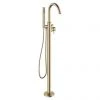 Crosswater MPRO Floor Mounted Freestanding Bath Shower Mixer - Brushed Brass - PRO416FF 2 Crosswater MPRO Floor Mounted Freestanding Bath Shower Mixer - Brushed Brass - PRO416FF -LuxTaps Store PRO416FF P