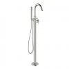 Crosswater MPRO Floor Mounted Freestanding Bath Shower Mixer - Brushed Stainless Steel - PRO416FV -LuxTaps Store PRO416FV P