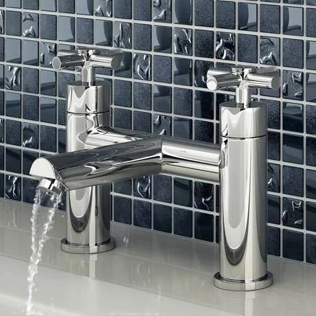 Pablo Modern Bath Filler - Chrome 4 Pablo Modern Bath Filler - Chrome - Image 2