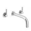 Primo Modern Wall Mounted Bath Filler - Chrome 1 Primo Modern Wall Mounted Bath Filler - Chrome -LuxTaps Store Primo Modern Wall Mounted Bath Filler Chrome p