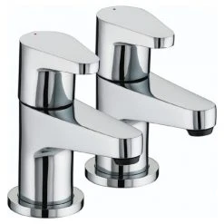 Bristan Quest Contemporary Bath Taps - Chrome - QST-3/4-C