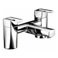 Bristan - Qube Bath Filler - Chrome - QU-BF-C