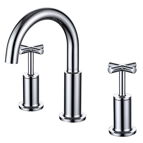 RAK Ella 3 Hole Deck Mounted Bath Filler - RAKELL3011 3 RAK Ella 3 Hole Deck Mounted Bath Filler - RAKELL3011