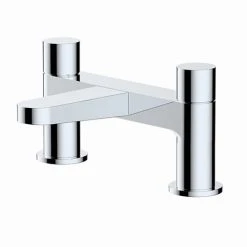 RAK - Petit Round Deck Bath Filler Chrome - RAKPER3004C