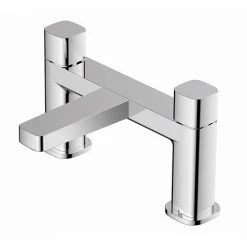 RAK - Petit Square Deck Bath Filler Chrome - RAKPES3004C
