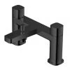 RAK - Petit Square Deck Bath Shower Mixer Matt Black - RAKPES3005B 1 RAK - Petit Square Deck Bath Shower Mixer Matt Black - RAKPES3005B -LuxTaps Store RAKPES3005B M