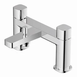 RAK - Petit Square Deck Bath Shower Mixer Chrome - RAKPES3005C