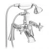 Regent Traditional Bath Shower Mixer Taps - Chrome 2 Regent Traditional Bath Shower Mixer Taps - Chrome -LuxTaps Store REG002 n p
