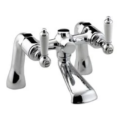 Bristan Renaissance Traditional Bath Filler - Chrome Plated - RS2-BF-C