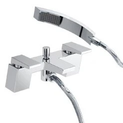 Bristan - Sail Contemporary Bath Shower Mixer - Chrome - SAI-BSM-C