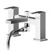 Nuie Sanford Chrome Bath Shower Mixer + Shower Kit - SAN304 -LuxTaps Store SAN304 P