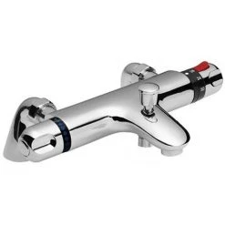 Modern Thermostatic Bath Shower Mixer Tap + Slider Shower Rail Kit 5 Modern Thermostatic Bath Shower Mixer Tap + Slider Shower Rail Kit -LuxTaps Store ST0401 d1 460 1