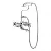 Burlington Tay Wall Mounted Thermostatic Bath Shower Mixer 2 Burlington Tay Wall Mounted Thermostatic Bath Shower Mixer -LuxTaps Store T2WB P
