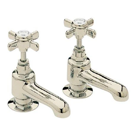 Heritage - Dawlish Bath Pillar Taps - Vintage Gold - TDCG01 3 Heritage - Dawlish Bath Pillar Taps - Vintage Gold - TDCG01