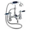 Heritage Glastonbury Midnight Blue Bath Shower Mixer - TGRBL02 -LuxTaps Store TGRBL02 P
