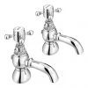 Chatsworth 1928 Traditional Crosshead Pillar Bath Taps 2 Chatsworth 1928 Traditional Crosshead Pillar Bath Taps -LuxTaps Store TRAD04D P