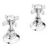 Chatsworth Traditional 3/4" Deck Bath Side Valves (Pair) 2 Chatsworth Traditional 3/4" Deck Bath Side Valves (Pair) -LuxTaps Store TRD SV p1