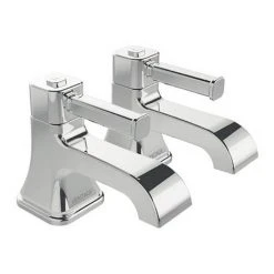 Heritage Somersby Bath Pillar Taps - TSBC01