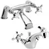 Traditional Bath Filler & Mono Basin Mixer - Chrome 2 Traditional Bath Filler & Mono Basin Mixer - Chrome -LuxTaps Store Traditional Chrome Bath Filler Mono Basin Mixer Medium