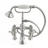 Silverdale Victorian Bath Shower Mixer Taps Chrome -LuxTaps Store VCTBTBSDCHR m
