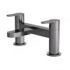 Venice Giro Gunmetal Grey Bath Filler -LuxTaps Store VEN703G P