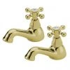 Tre Mercati Victoria Bath Taps - Antique Gold