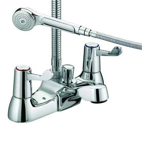 Bristan - Value Lever Bath Shower Mixer - Chrome Plated w/ Ceramic Disc Valves - VAL-BSM-C-CD 3 Bristan - Value Lever Bath Shower Mixer - Chrome Plated w/ Ceramic Disc Valves - VAL-BSM-C-CD