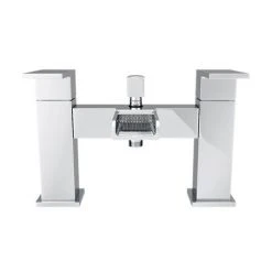 Monza Waterfall Bath Shower Mixer Taps + Shower Kit 9 Monza Waterfall Bath Shower Mixer Taps + Shower Kit -LuxTaps Store WF002 n d2 460