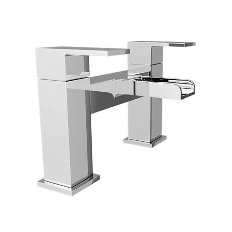 Monza Waterfall Modern Bath Taps 5 Monza Waterfall Modern Bath Taps - Image 3