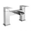 Monza Waterfall Modern Bath Taps