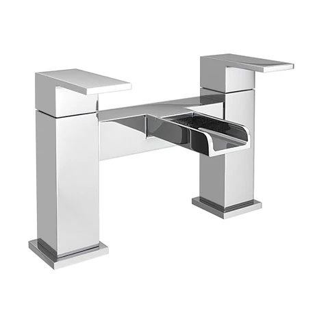 Monza Waterfall Modern Bath Taps 3 Monza Waterfall Modern Bath Taps