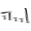 Nuie Windon Chrome Deck Mounted 5TH Bath Shower Mixer - WIN314 -LuxTaps Store WIN314 P