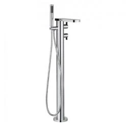 Crosswater - Wisp Thermostatic Bath Shower Mixer with Kit - WP418TFC