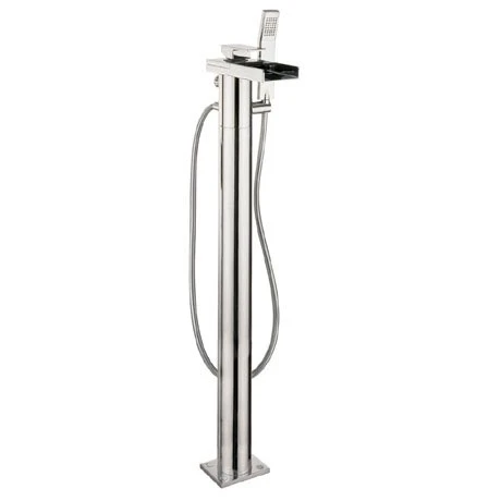 Crosswater - Water Square Floor Mounted Freestanding Bath Shower Mixer - WS415FC 3 Crosswater - Water Square Floor Mounted Freestanding Bath Shower Mixer - WS415FC
