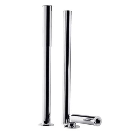 Nuie Bloomsbury Bath Shower Mixer with Extended Leg Set - Chrome 6 Nuie Bloomsbury Bath Shower Mixer with Extended Leg Set - Chrome - Image 4